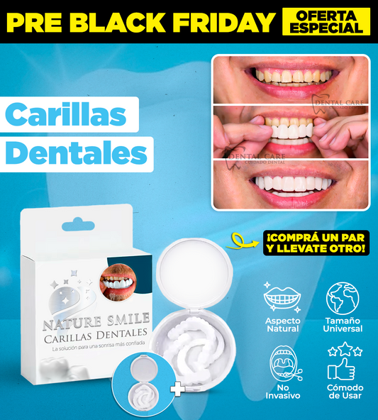 Carillas Dentales Naturales Removible - (Llévate 2 Kits Paga 1) G