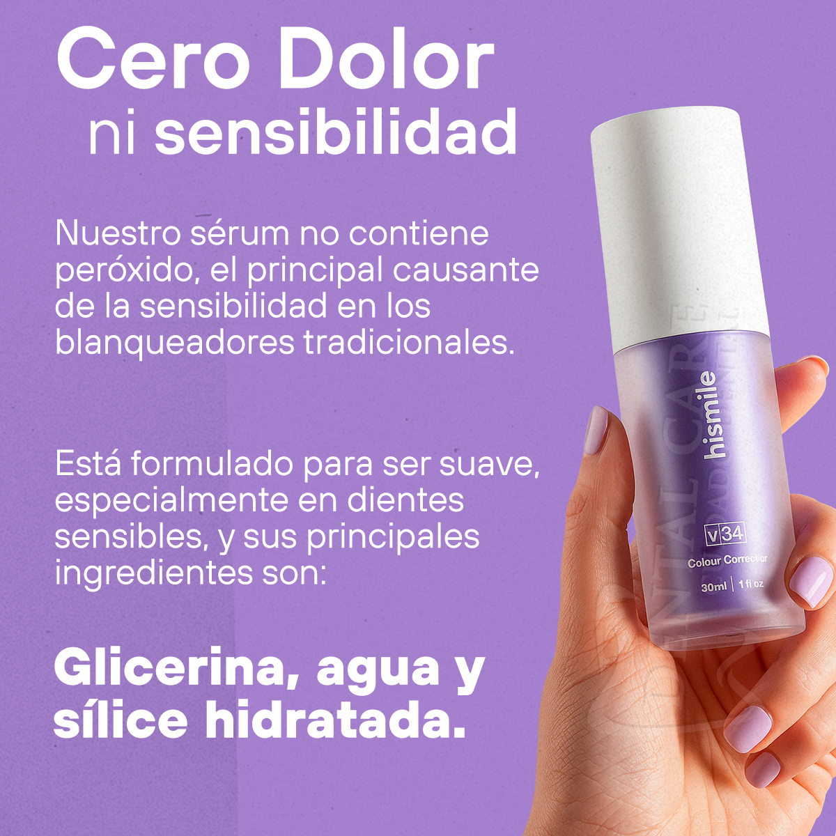 Blanqueador Dental - Sérum V34 (Comprá 1 y llévate 3)